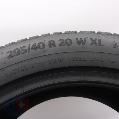 5. 295 40 20 2x CONTINENTAL 295/40 R20 110W XL WinterContact TS860S MGT Winterreifen 2020 WIE NEU VOLL