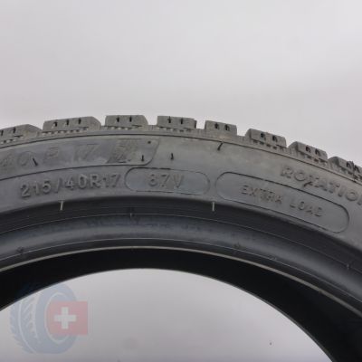 7. 215 40 17 4x MICHELIN 215/40 R17 87V Alpin 6 Winterreifen 2020, 2023 Ungebraucht