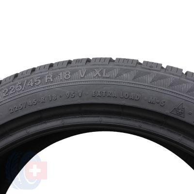 4. 225 45 18 GISLAVED 225/45 R18 95V XL EuroFrost 6 Winterreifen 2021 7,2mm Wie Neu