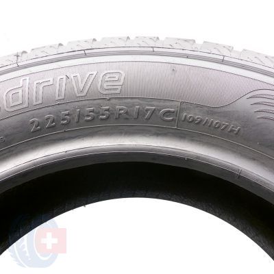 7. 225 55 17C 4x DUNLOP 225/55 R17C 109/107H MO-V Econodrive Sommerreifen 2024 WIE NEU VOLL