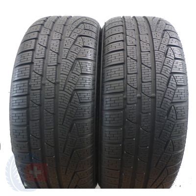 2 x PIRELLI 225/40 R18 92V XL Sottozero Winter Serie II RUN FLAT BMW Winterreifen 2015 7mm WIE NEU