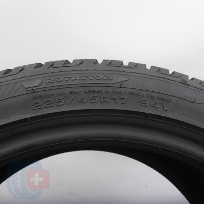 6. 225 45 17 1x FULDA 225/45 R17 94V XL KrisstalControl HP 2 Winterreifen 2025 8mm WIE NEU 