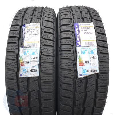 205 65 16C 2x MICHELIN 205/65 R16C 107/105T Agilis Alpin Winterreifen 2020 WIE NEU VOLL