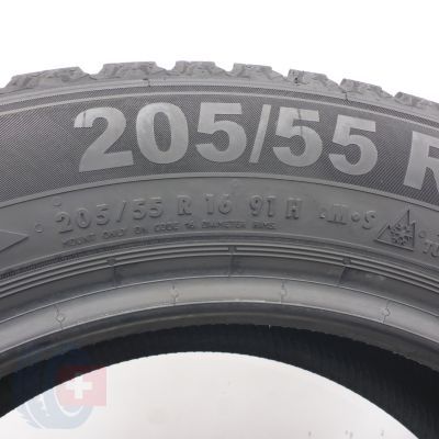 7. 205 55 16 4x SEMPERIT 205/55 R16 91H Speed-Grip 5 Winterreifen 2025 8,5mm WIE NEU