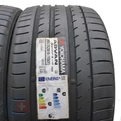 3. 295 35 19 2x YOKOHAMA 295/35 R19 104Y XL Advan Sport S105S Sommerreifen 2020 WIE NEU VOLL