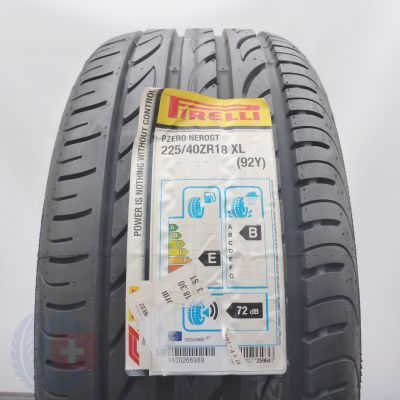225 40 18 1x PIRELLI 225/40 ZR18 92Y XL P Zero Nero Sommerreifen 2019 VOLL 