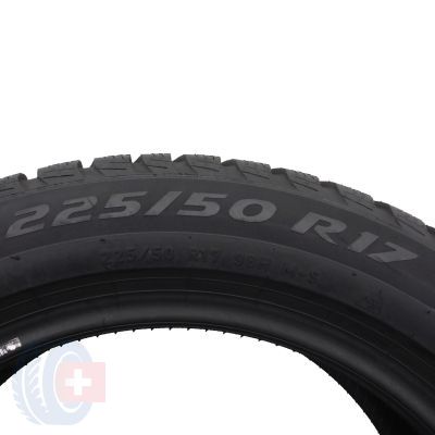 5. 225 50 17 2x PIRELLI 225/50 R17 98H XL MO Sottozero 3 Winter Winterreifen 2021 WIE NEU 7mm