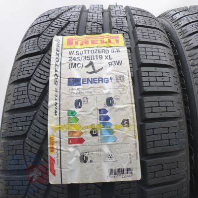 2. 245 35 19 2x PIRELLI 245/35 R19 93W LX Sottozero Winter 270 SerieII Winterreifen 2021 Ungebraucht   
