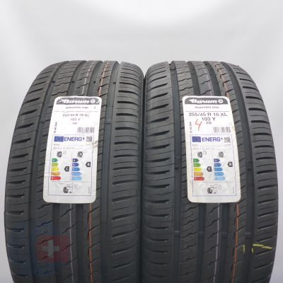4. 255 45 18 4x BARUM 255/45 R18 103Y XL Bravuris 5HM Sommerreifen 2023 VOLL WIE NEU 4. 255 45 18 4x BARUM 255/45 R18 103Y XL Bravuris 5HM Sommerreifen 2023 VOLL WIE NEU