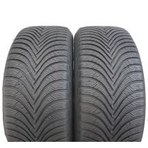 2 x MICHELIN 205/55 R16 91H Alpin 5  RUN FLAT Winterreifen 2015 7mm WIE NEU 