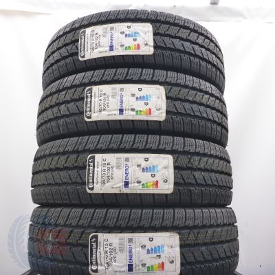 195/70 R15C 4x CONTINENTAL 104/102R VanContact Winter Winterreifen 2021/22/23 Ungebraucht     