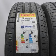 2.  225 60 17 2x PIRELLI  225/60 R17 99V Cinturato P7 BMW Sommerreifen 2022 VOLL WIE NEU