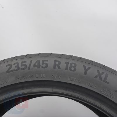 4. 235 4518 2x CONTINENTAL 235/45 R18 98Y XL PremiumContact6 Sommerreifen 2022 6,2-6,5mm 