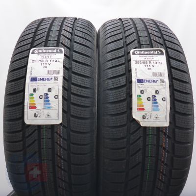 4.  255 55 19 CONTINENTAL 255/55 R19 111V XL WinterContact TS 870 P Winterreifen 2023 Ungebraucht    