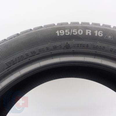 7. 195 50 16 4x CONTINENTAL195/50 R16 88H XL ContiWinterContact TS  830P A0 Winterreifen 2016 VOLL Ungebraucht  