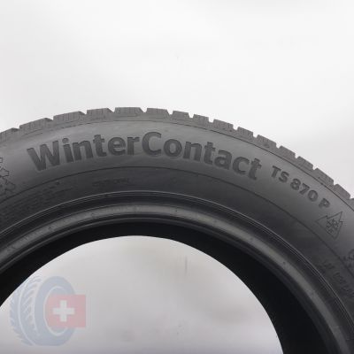 5. 225 55 16 1x CONTINENTAL 225/55 R16 99H XL WinterContact TS870P Winterreifen 2024 8,8mm