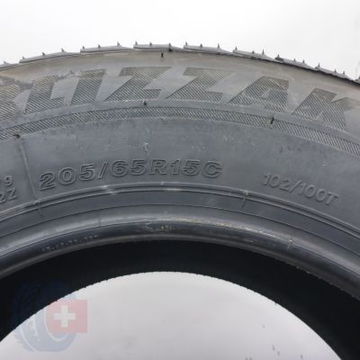 6. 205 65 15C 2x BRIDGESTONE 205/65 R15C 102/100T Blizzak LM-32C Winterreifen 2020 Ungebraucht  