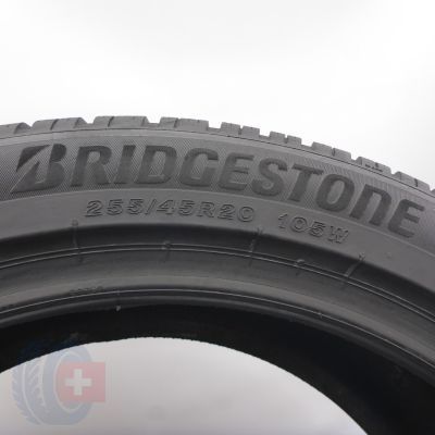 3.  255 45 20 1x BRIDGESTONE 255/45 R20 105W XL Blizzak 6 Winterreifen 2025 8mm