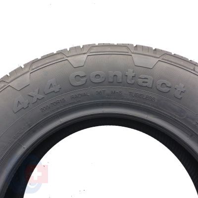 6. 205 70 15 4x CONTINENTAL 205/70 R15 96T 4x4 Contact Sommerreifen  2020 VOLL WIE NEU
