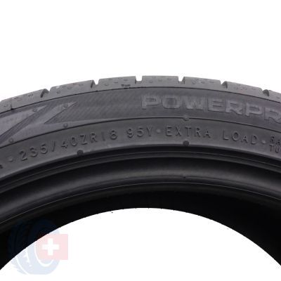 6. 235 40 18 4x NOKIAN 235/40 ZR18 95Y XL Powerproof Sommerreifen 2021 WIE NEU VOLL