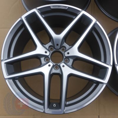 2. 4 x Alufelgen 21 MERCEDES  GLE 5x112 Et52,5/38 10/11J Original AMG RDKS
