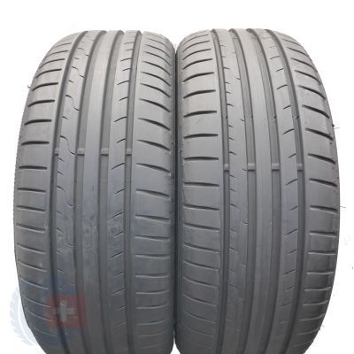 205 55 16 2x DUNLOP 205/55 R16 94V XL Sport Bluresponse Sommerreifen 2021 6,4-6,8mm