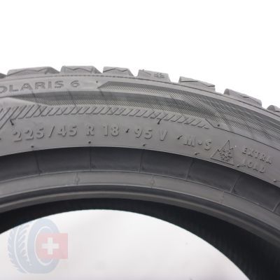 6. 225 45 18 2x BARUM 225/45 R18 95V XL Polaris 6 Winterreifen 2025 8,8mm WIE NEU 