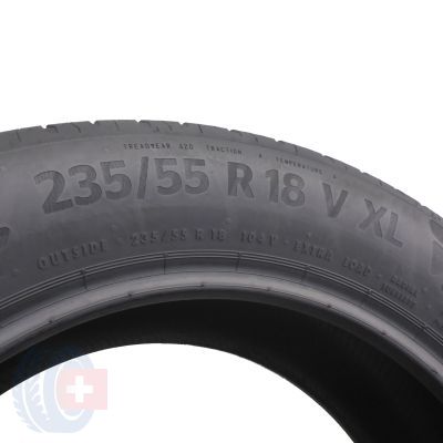 6. 2 x CONTINENTAL 235/55 R18 104V XL EcoContact 6 Sommerreifen 2022  6mm 