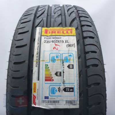 235 40 19 1x PIRELLI 235/40 R19 96Y XL P Zereo Nero Sommerreifen 2021 Ungebraucht   
