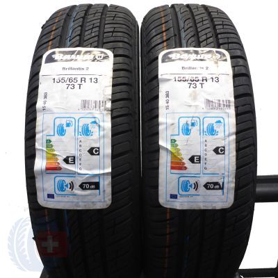 4. 155 65 13 4x BARUM 155/65 R13 73T Brillantis 2 Sommerreifen 2019 WIE NEU VOLL