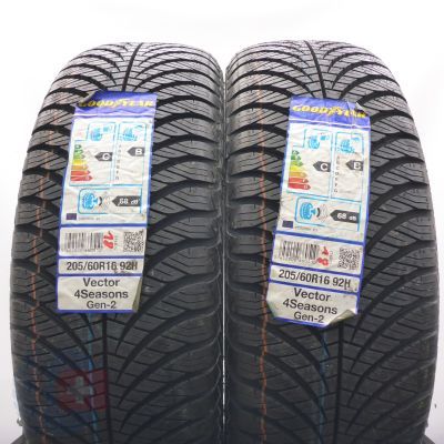 4. 205 60 16 4x GOODYEAR 205/60 R16 92H Vector 4Seasons Gen-2 Ganzjahresreifen 2018 Ungebraucht  