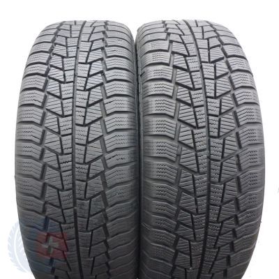 205/55 R16 2x GISLAVED 94H XL EuroFrost6 Winterreifen 2023 WIE NEU 8,2-8,5mm