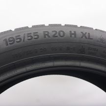 6. 195 55 20 2x CONTINENTAL 195/55 R20 91H WinterContact TS 870P Winterreifen 2023 7,8-8,5mm