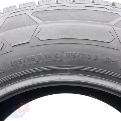 5. 235 65 16C 2x CONTINENTAL 235/65 R16C 115/113R VanContact Winter Winterreifen 2024 WIE NEU 8,8-9,5mm