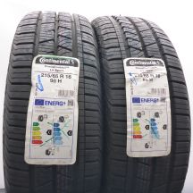 4. 215 65 16 4x CONTINENTAL 215/65 R16 98H CrossContact LX Sport Sommerreifen M+S 2022 VOLL WIE NEU 