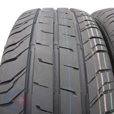 2. 225 55 17C 2x CONTINENTAL 225/55 R17C 109/107H ContiVanContact 200 Sommerreifen 2024 WIE NEU VOLL