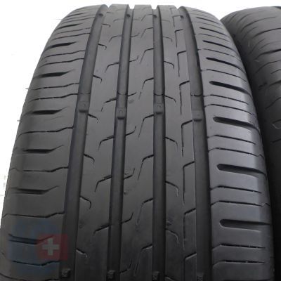 2. 2 x CONTINENTAL 205/60 R16 92V EcoContact 6 Sommerreifen 2020 5,2 ; 5,5mm