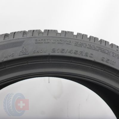 8.  215 45 20 4x BRIDGESTONE 215/45 R20  95W XL Blizzak 6 Enliten Winterreifen  2025 8,2-7,8mm
