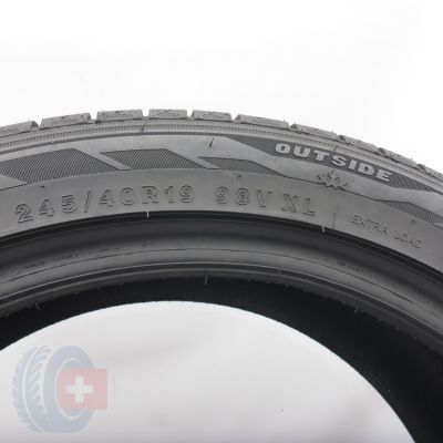 6. 245 40 19 2x ZEETEX 245/40 R19 98V XL WH1000 Winterreifen 2024 7,5mm WIE NEU  
