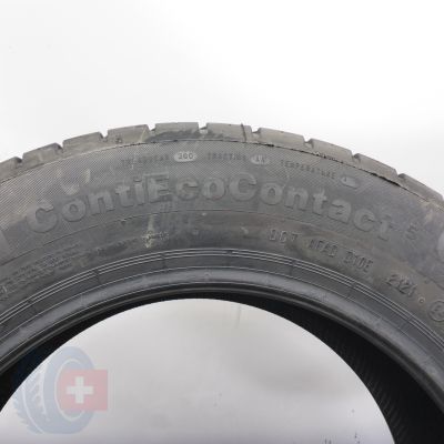 5. 185 65 15 2x CONTINENTAL 185/65 R15 92T XL ContiEcoContact 5 Sommerreifen 202Ungebraucht   