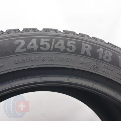5. 245 45 18 2x SEMPERIT 245/45 R18 100V XL Speed-Grip 5 Winterreifen 2025 7,5mm WIE NEU