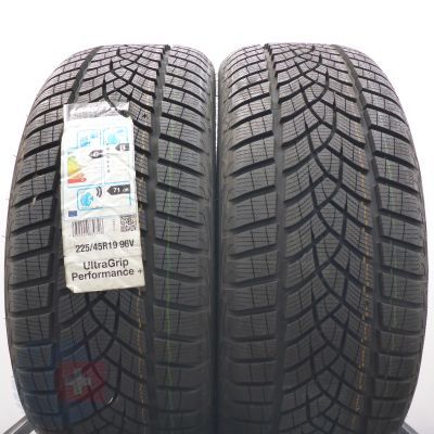  225 45 19 2 x GOODYEAR 225/45 R19 96V XL UltraGrip Perf+ Winterreifen 2019 Ungebraucht  