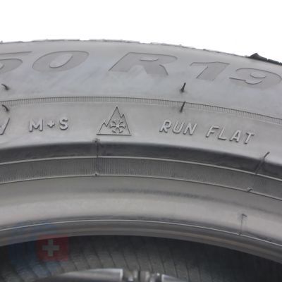 7. 255 50 19 2x PIRELLI 255/50 R19 107V Scorpion Winter RFT BMW Winterreifen 2024 6,2-6,8mm