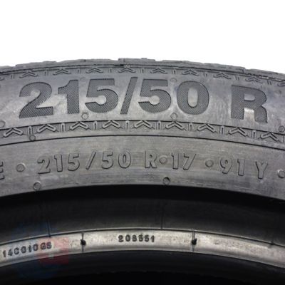 4. 215 50 17 2x BARUM 215/50 R17 91Y Bravuris 3HM Sommerreifen 2019 VOLL Wie Neu