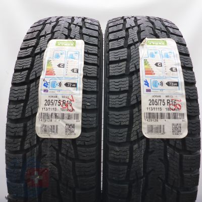  205 75 16C 2x NOKIAN 205/75 r16C 113/111S WRC 3 Winterreifen 2018/19  Ungebraucht  