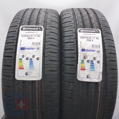 4. 235 65 17 4x CONTINENTAL 235/65 R17 108V XL EcoContact6 Sommerreifen 2021, 2022 VOLL 4. 235 65 17 4x CONTINENTAL 235/65 R17 108V XL EcoContact6 Sommerreifen 2021, 2022 VOLL
