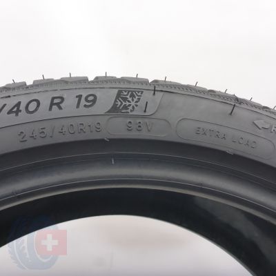 5. 245 40 19 2x MICHELIN 245/40 R19 98V XL MO PilotAlpin 5 Winterreifen 2022 6,2mm