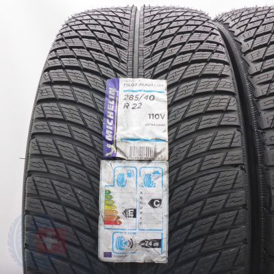 2.  285  40 22 2x MICHELIN 285/40 R22 110V XL Pilot Alpin 5 SUV Winterreifen 2020 Ungebraucht  