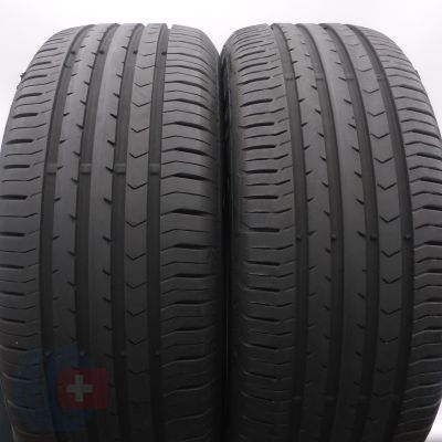 3. 215 55 17 4x CONTINENTAL 215/55 R17 94W ContiPremiumContact 5 SEAL Sommerreifen 2023 6,5-7mm