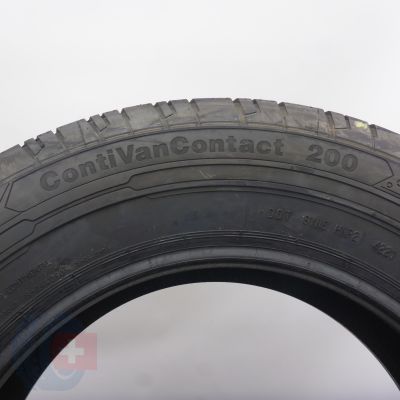 6. 195 75 16C 4x CONTINENTAL 195/75 R16C 107/105R ContiVanContact 200 Sommerreifen 2021 VOLL